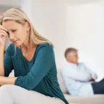A spouse experiencing relationship anxiety in her relationship.