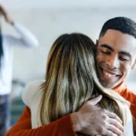 A man cheating on his wife with another woman